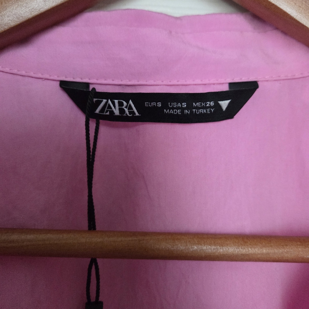 Zara Pink Long Sleeve Top - Picture 4 of 5